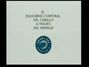 Herraje: Equilibrio Corporal del Caballo. Daniel Anz