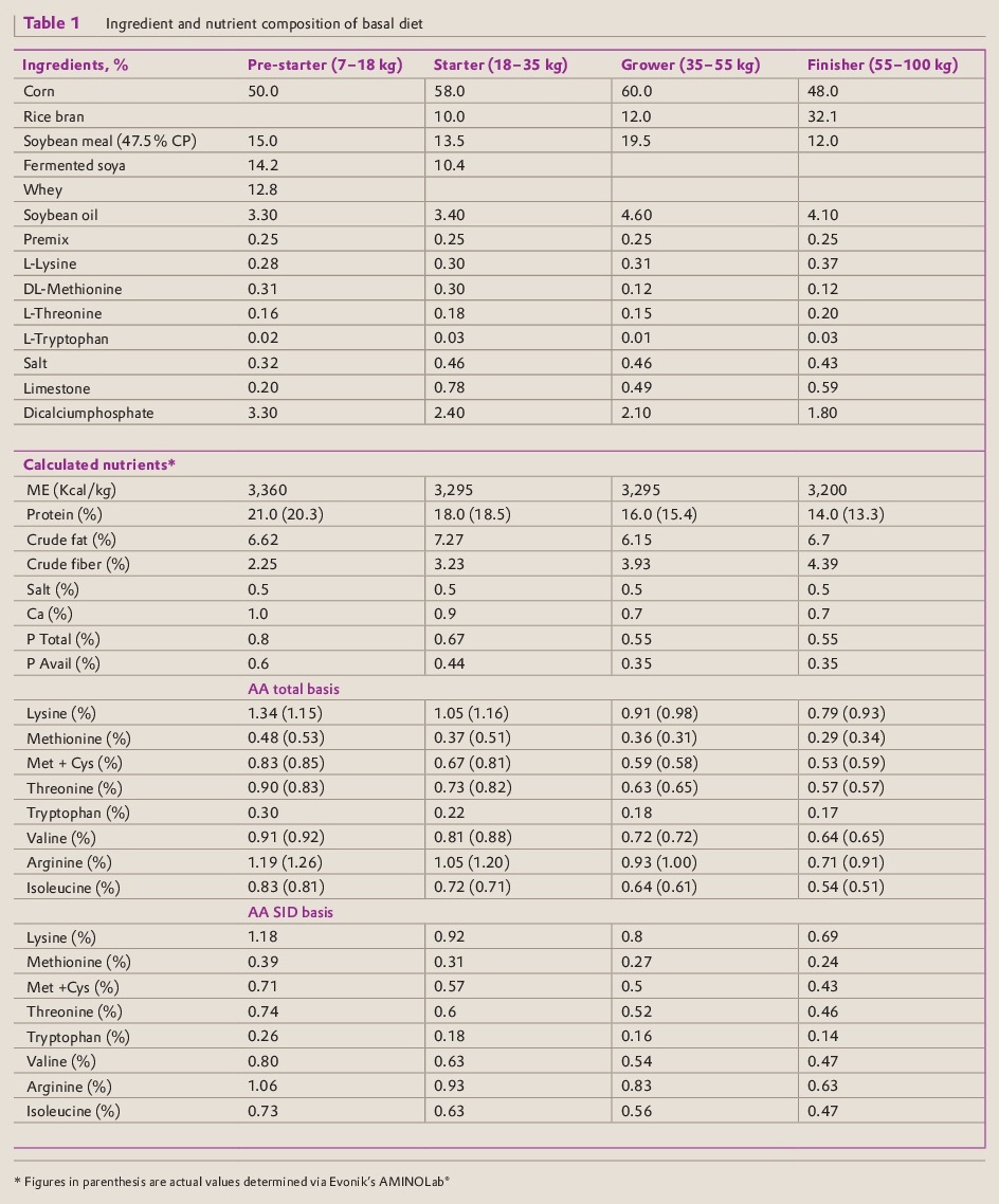 CreAMINO® supplementation improves growth performance and lean meat