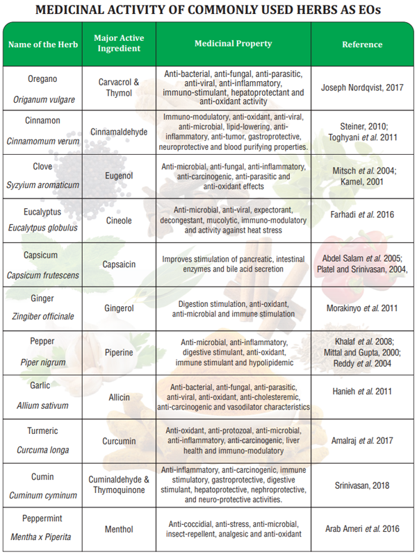 Essential oil fortification and their applications in poultry - Engormix