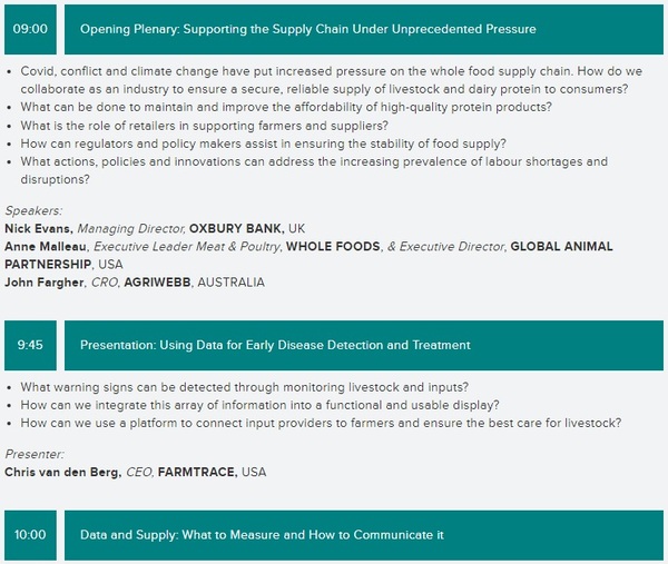 Animal AgTech Innovation Summit 2022: Complete Agenda - Image 7