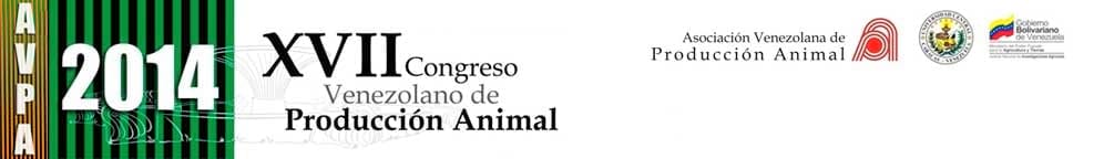  XVII Congreso Venezolano de Producción e Industria Animal 