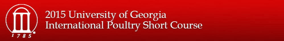 2015 University of Georgia International Poultry Short Course