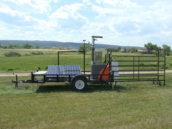 Self Contained Portable GreenFeed portable self-contained trailer | Engormix