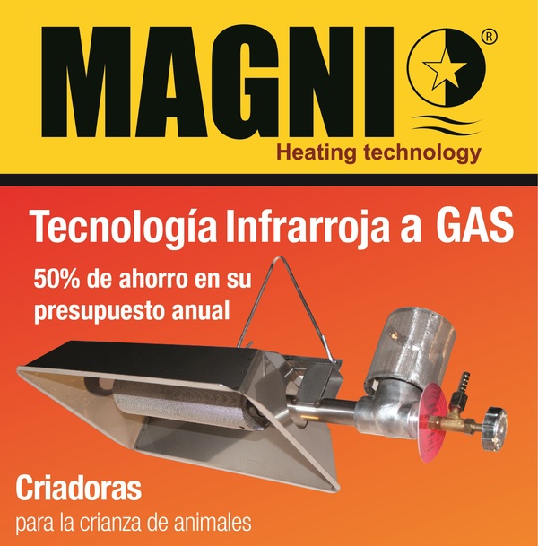 Criadoras infrarrojas a Gas en Engormix. (Ref 31474)