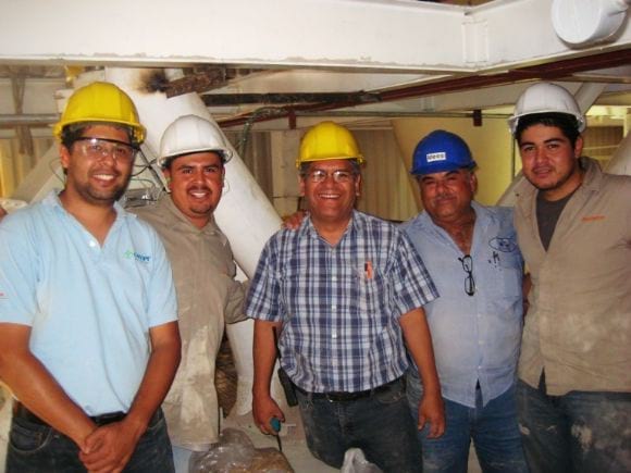 Bachocos Crew - Arranque de 2 Zarandas Rotex en Planta de Bachoco Aguascalientes, MX (Ago-2011)