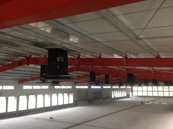 fans - Chicken pig cow ventilation control