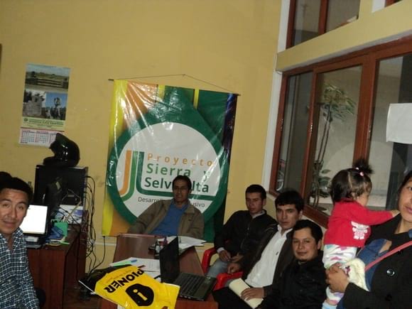 Capacitación en el manejo de pastos - OLMOS - PERU