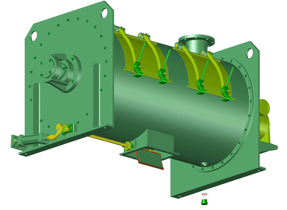 Mezclador horizontal mixer
