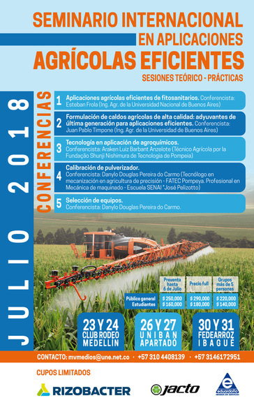 Seminario Internacional en Aplicaciones Agricolas Eficientes - Eventos