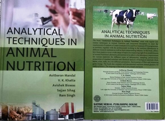 Analytical Techniques in Animal Nutrition - Personal