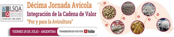 Argentina - 10ª Jornada Avícola: Integración de la Cadena de Valor - “Por y para la avicultura” - Image 1